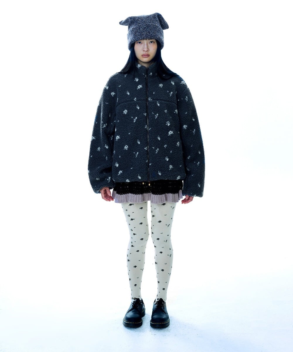 ☆TWICEナヨン 着用！！【COYSEIO】PETAL REVERSIBLE FLEECE JACKET