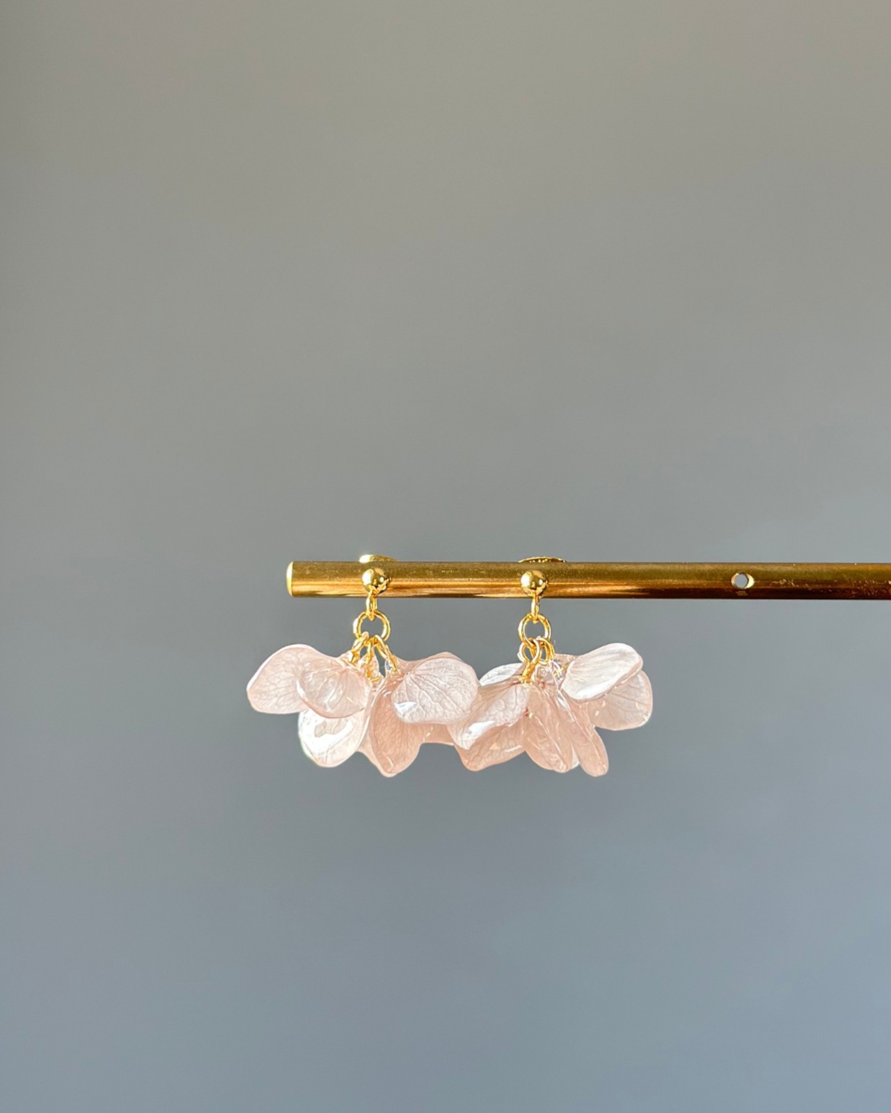 hydrangea pierce/earring