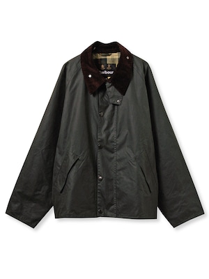 BARBOUR (バブアー) - TRANSPORT WAX JACKET (トランスポートワックスジャケット) MWX1678 SAGE