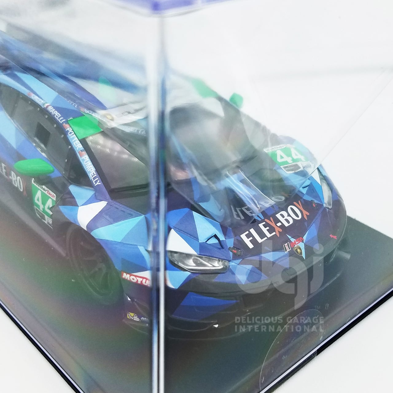 GLレーシング製 ミニッツボディ ランボルギーニ GL-Racing lamborghini GT3 BLUE ボディ ミニッツ Mini-z ASC