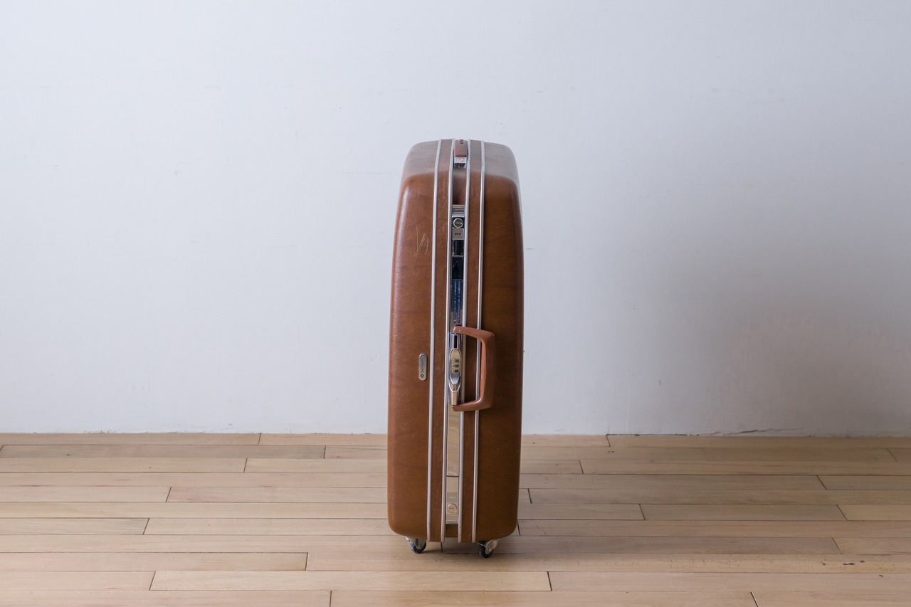 レトロなスーツケース