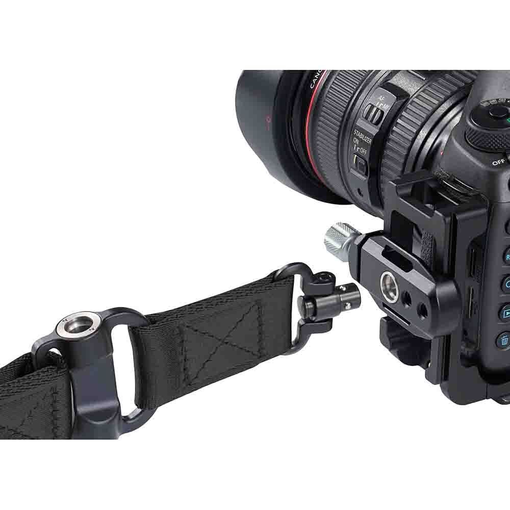 Leofoto SP-02+DC-22Q カメラストラップ スライドワンタッチクランプ
