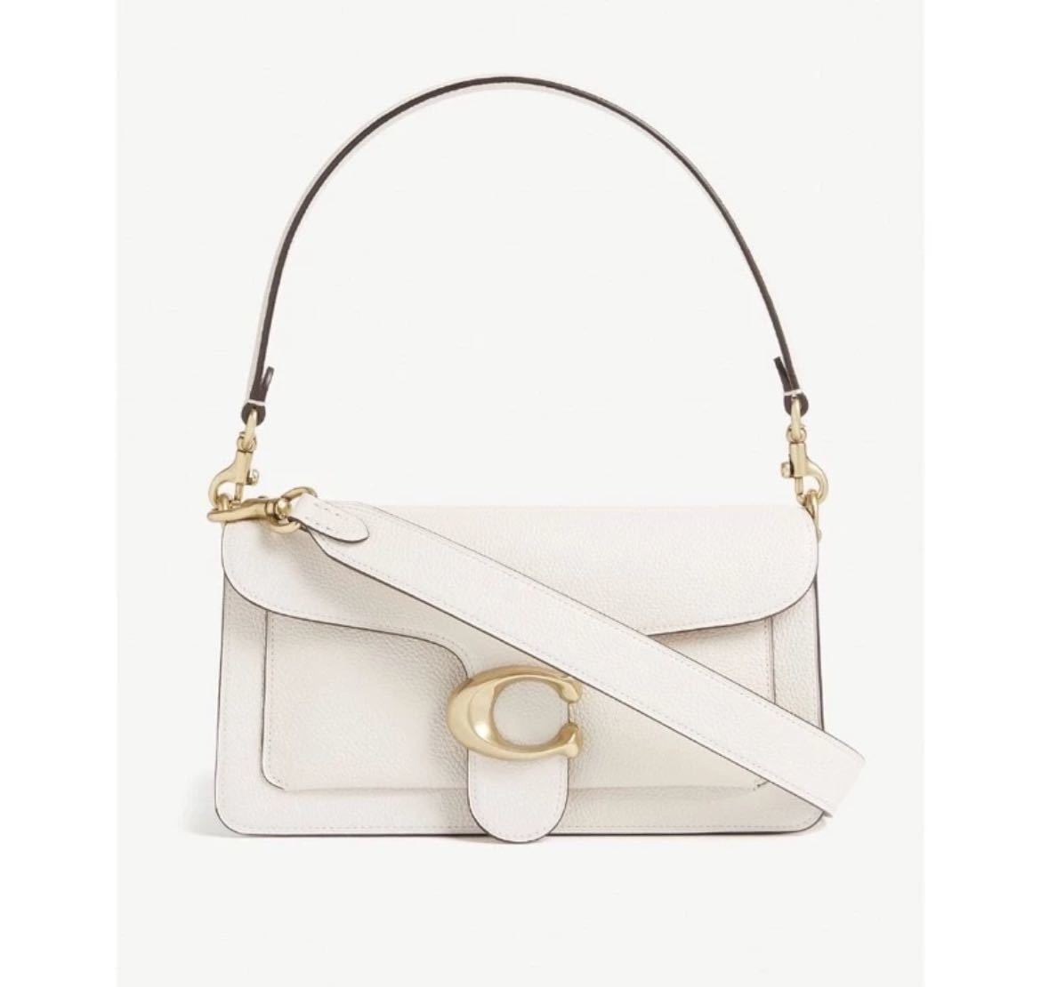 coach ストゥディオ ショルダーバッグ レザー アイボリー ホワイト