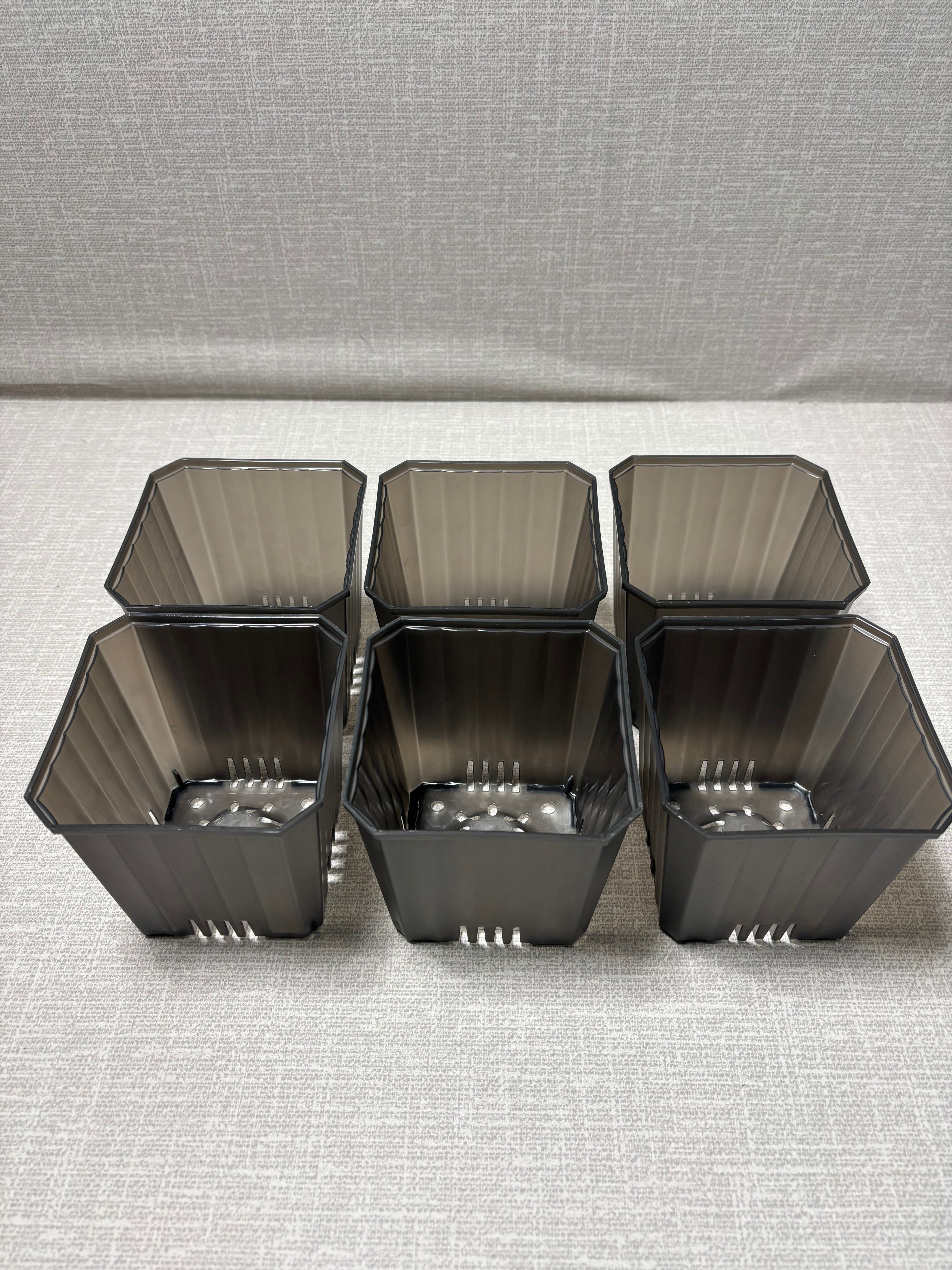 【Z9.5G】9.5㎝ルータルザーザーポット グレー6個セット