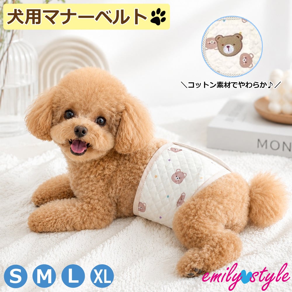 ワンちゃん用マナーベルト☆ マナーウェア 男の子 ストレッチ マナー