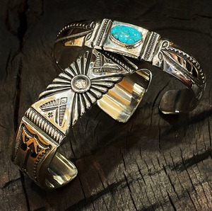 クレンドンピート（Clendon Pete）スタンプワーク　バングル