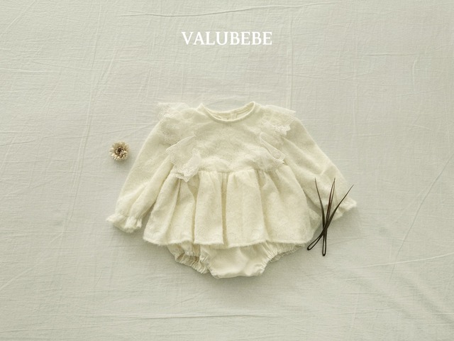 【予約/特典】valu bebe / bella lace skirt suit