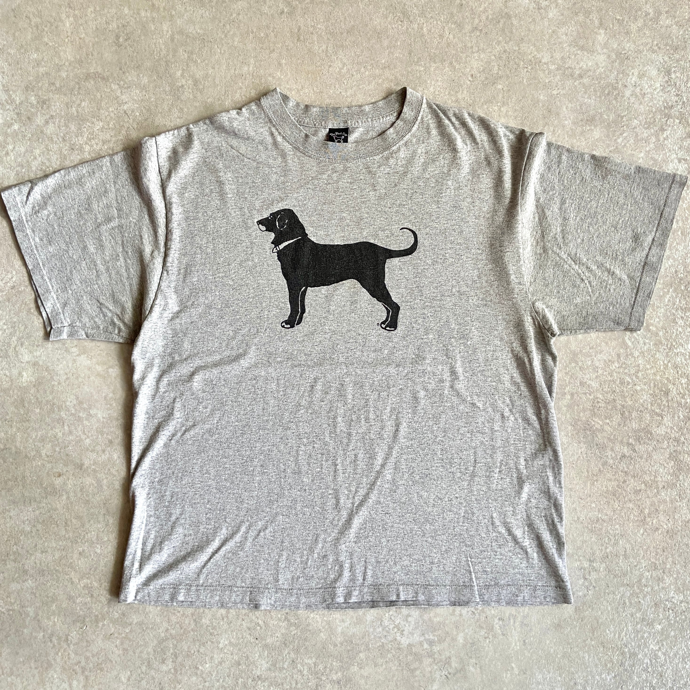 The Black Dog Tee L Made in USA H290