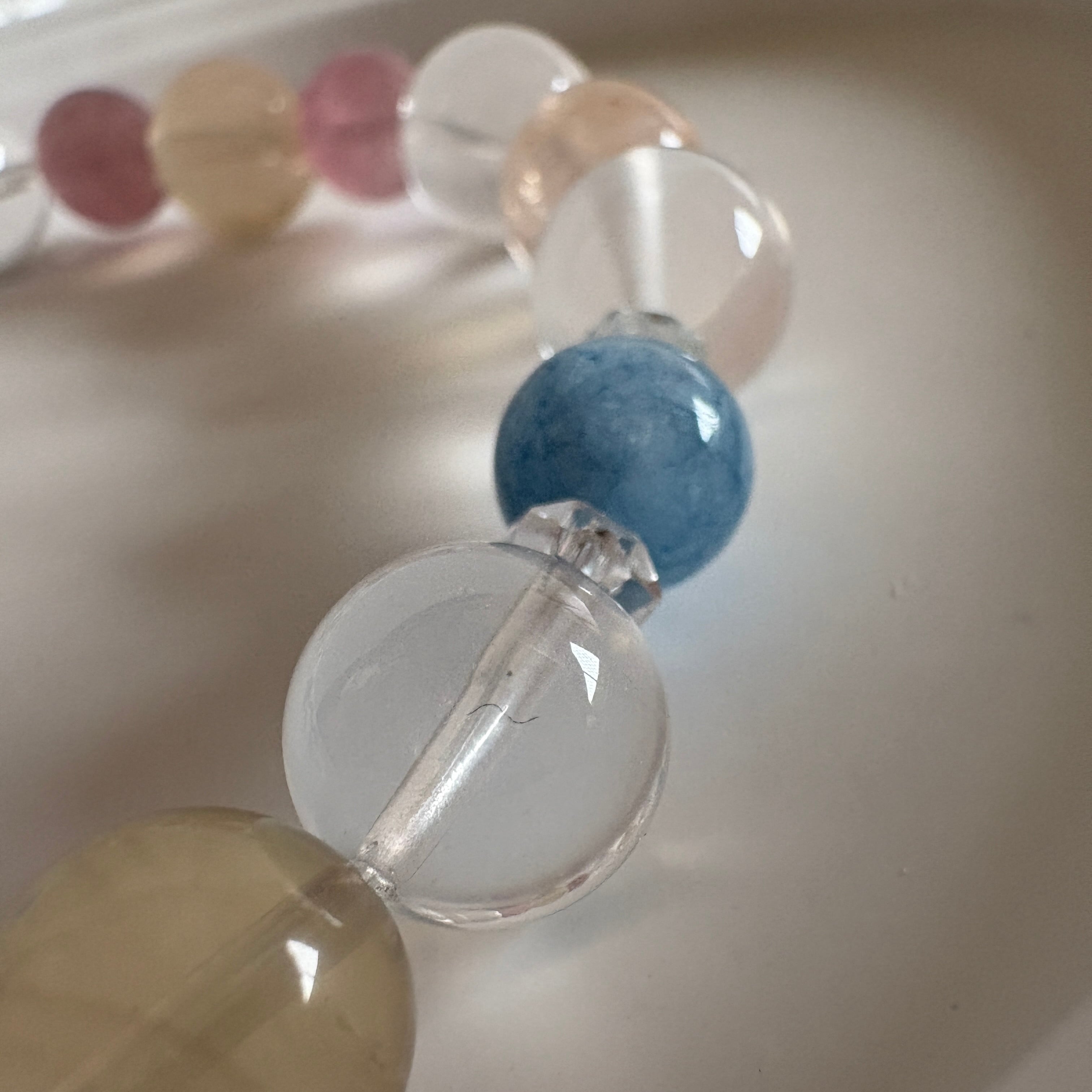 シトリン・ディープローズクォーツ・水晶｜メタモルフォーゼス×アクア