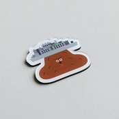 軍艦島のガンショーくん　マグネット