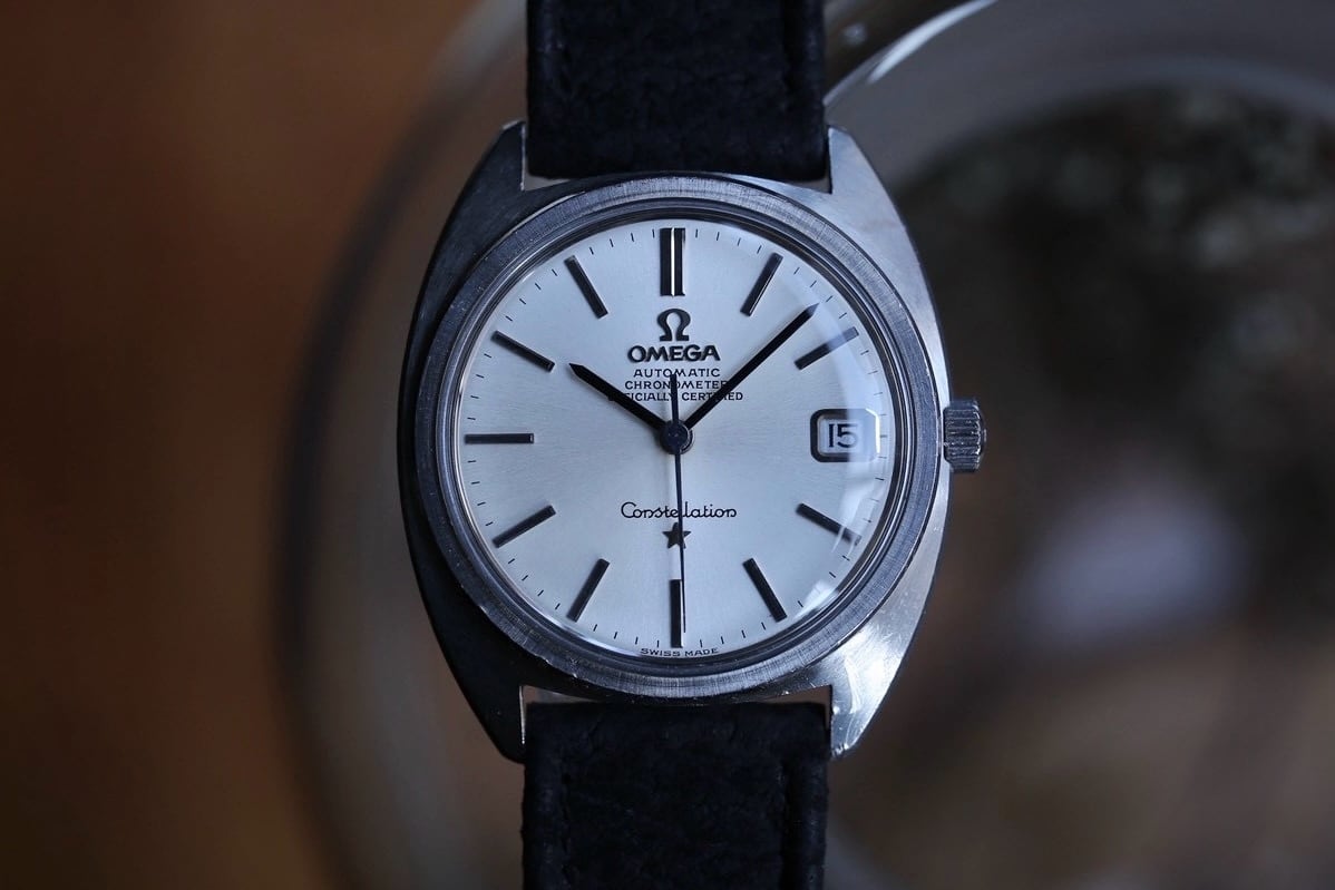 OMEGA】 1970年製 オメガ コンステレーション Cライン フラットベゼル