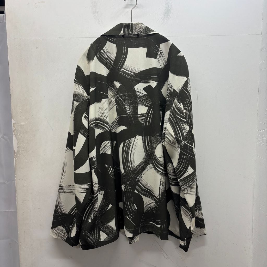 UJOH ウジョー Open Collar Shirt Blouson シャツブルゾン M742-Y52