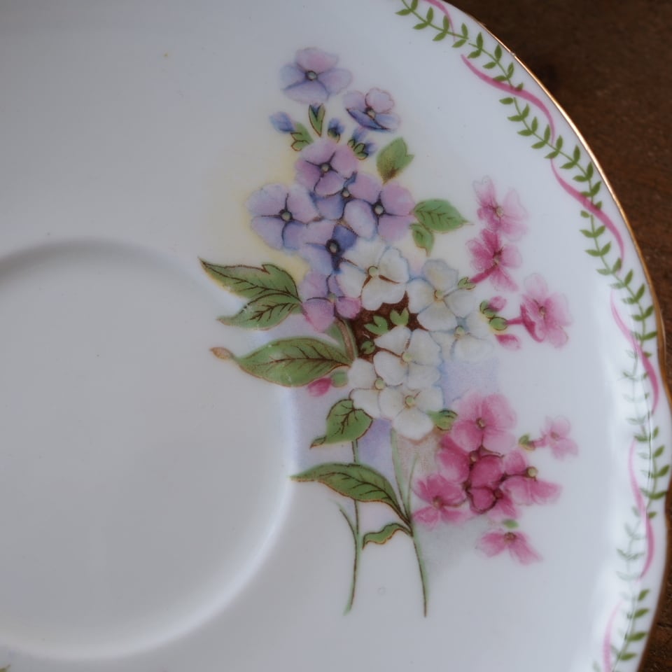 美品】シェリーSTOCKSストックス トリオ カップ＆ソーサー イギリス