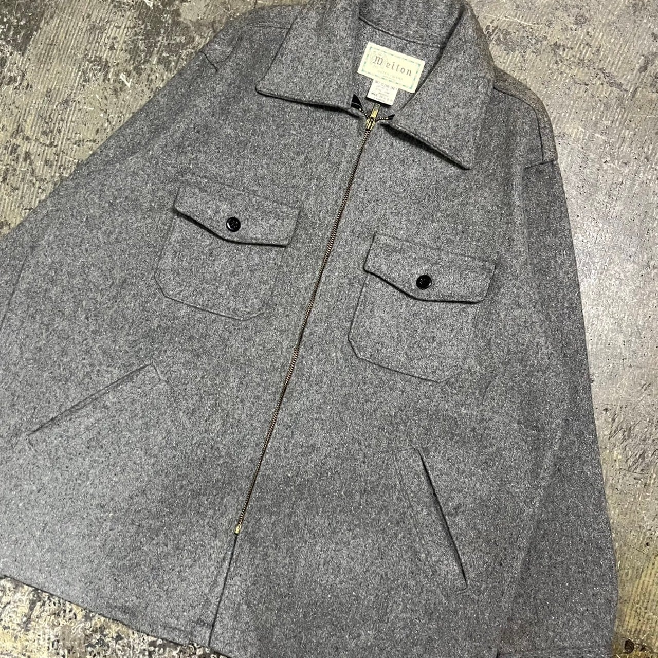 70s melton Wool Sports Jacket USA製 | Pay ID
