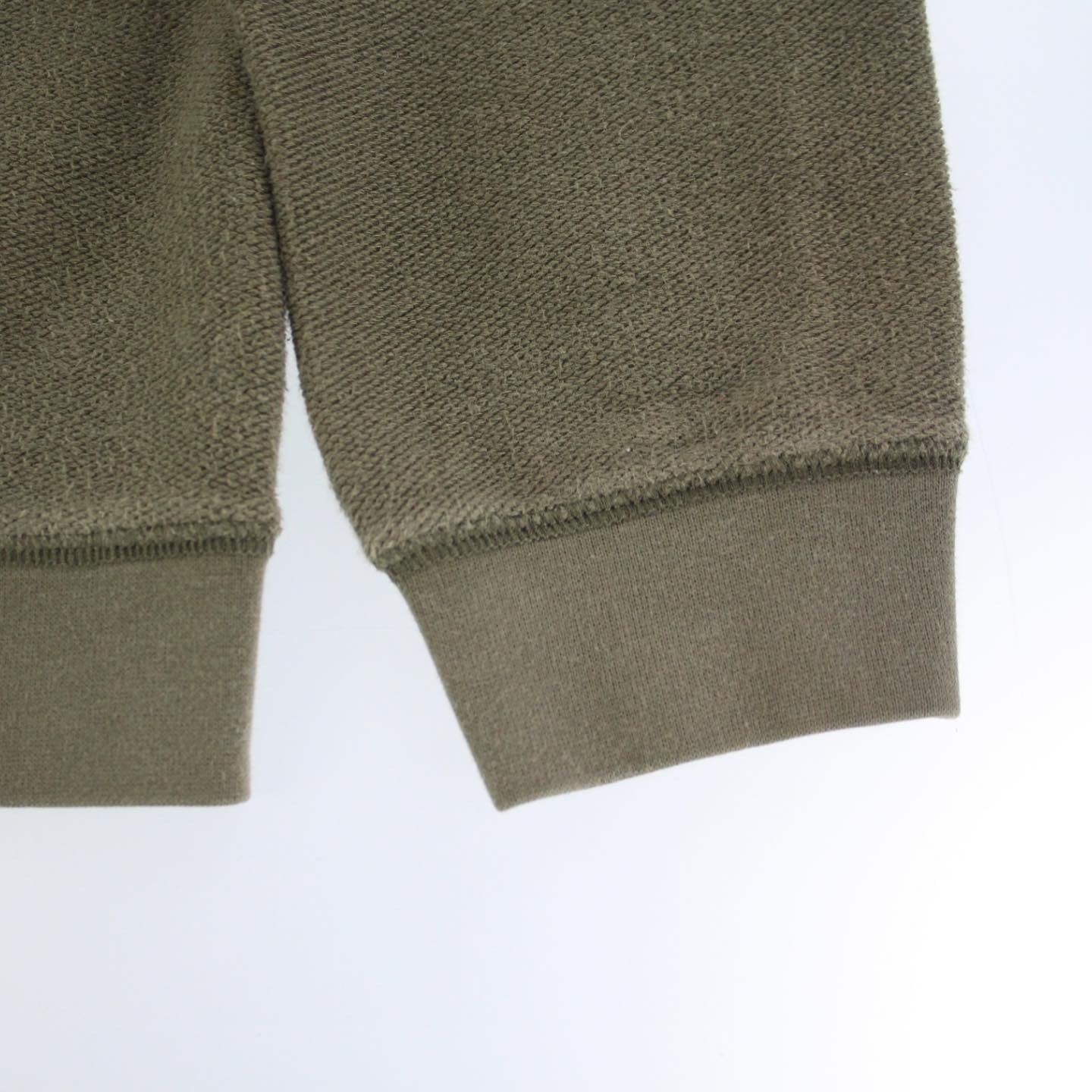 名作 LAND'S END 前V鹿の子スウェットシャツ 【FF-6259】 | cv