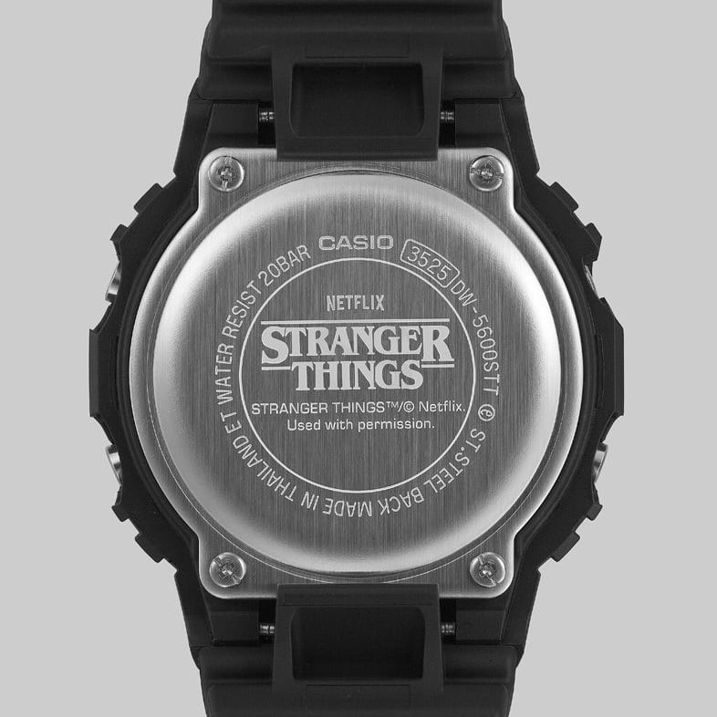 Stranger Thingsコラボ G-SHOCK DW-5600STT-1JR ストレンジャー