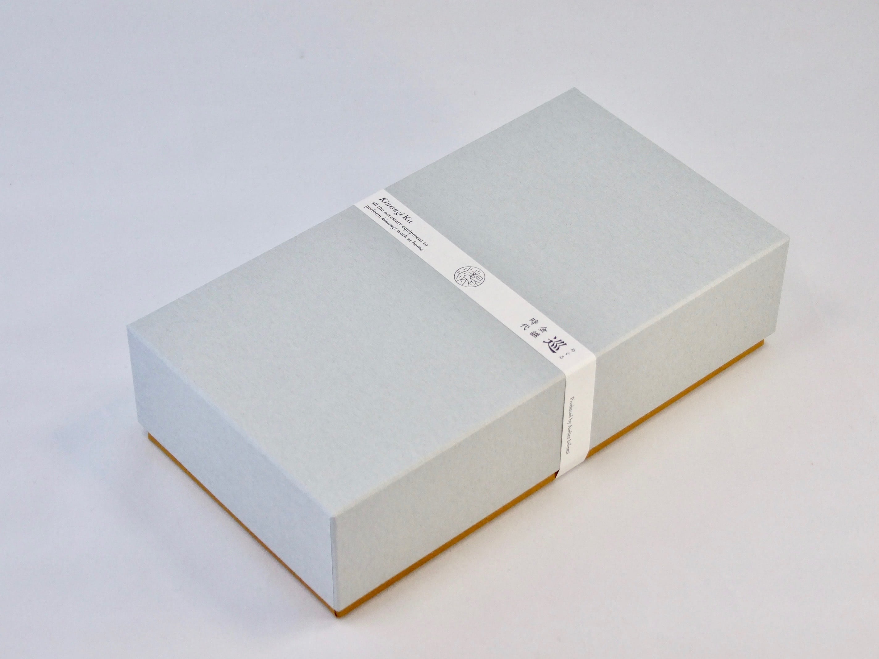 巡－金継ぎ時代－」金継ぎキットとお道具箱のセット（溜塗