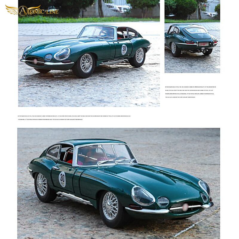 ミニカー jaguar e type 1 18ジャガー タイプ 1961年シルバー 612