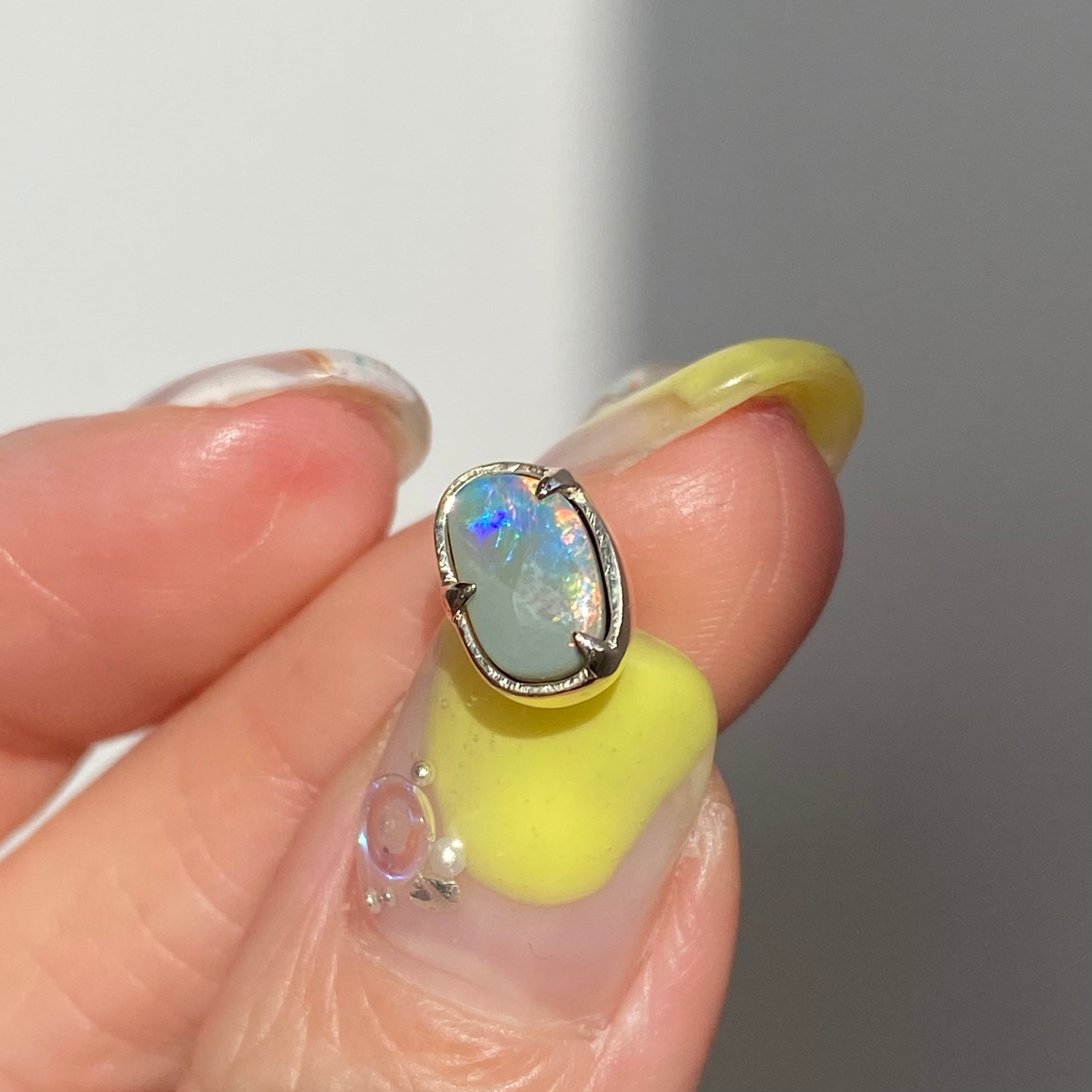 Doublet Opal Single Earring ダブレットオパール シングルピアス
