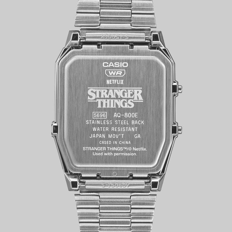 STRANGER THINGS 　CASIO　AQ-800EST-1AJR 楽天市場】【15日限定！2000円OFFクーポン＆抽選で最大10000ptバック