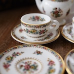 Coalport Ming Rose|コールポート ミングローズ ミニチュア C&S 2客&ティーポット thumbnail 4