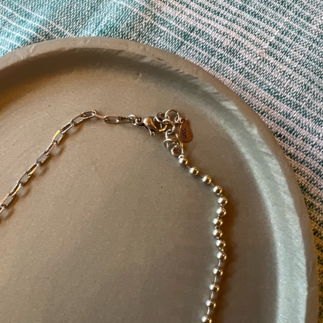 TOPANGA Jewelry　Luna Chain necklace　ルナチェーンネックレス　シルバー　ネックレス　シンプル　月　silver　necklace　simple