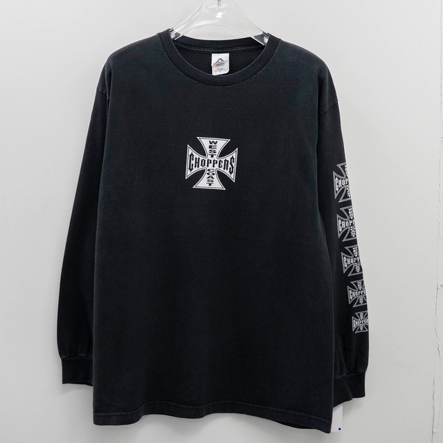 West Coast Choppers " Logo Long Beach CA L/S " AAA L 【A6-538】