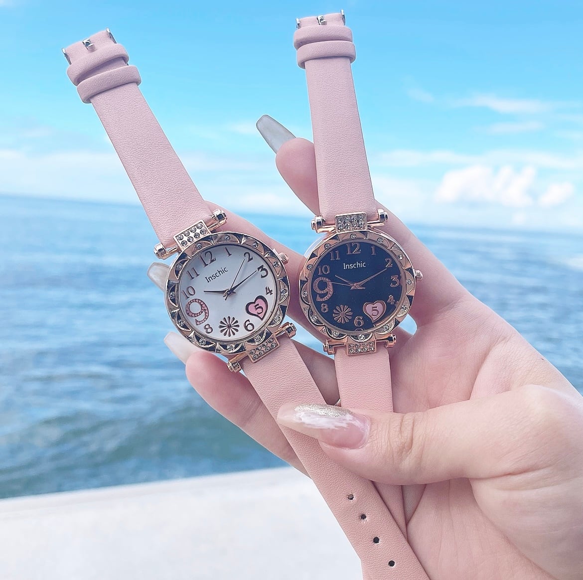 【Yves Saint Laurent】腕時計 ハート