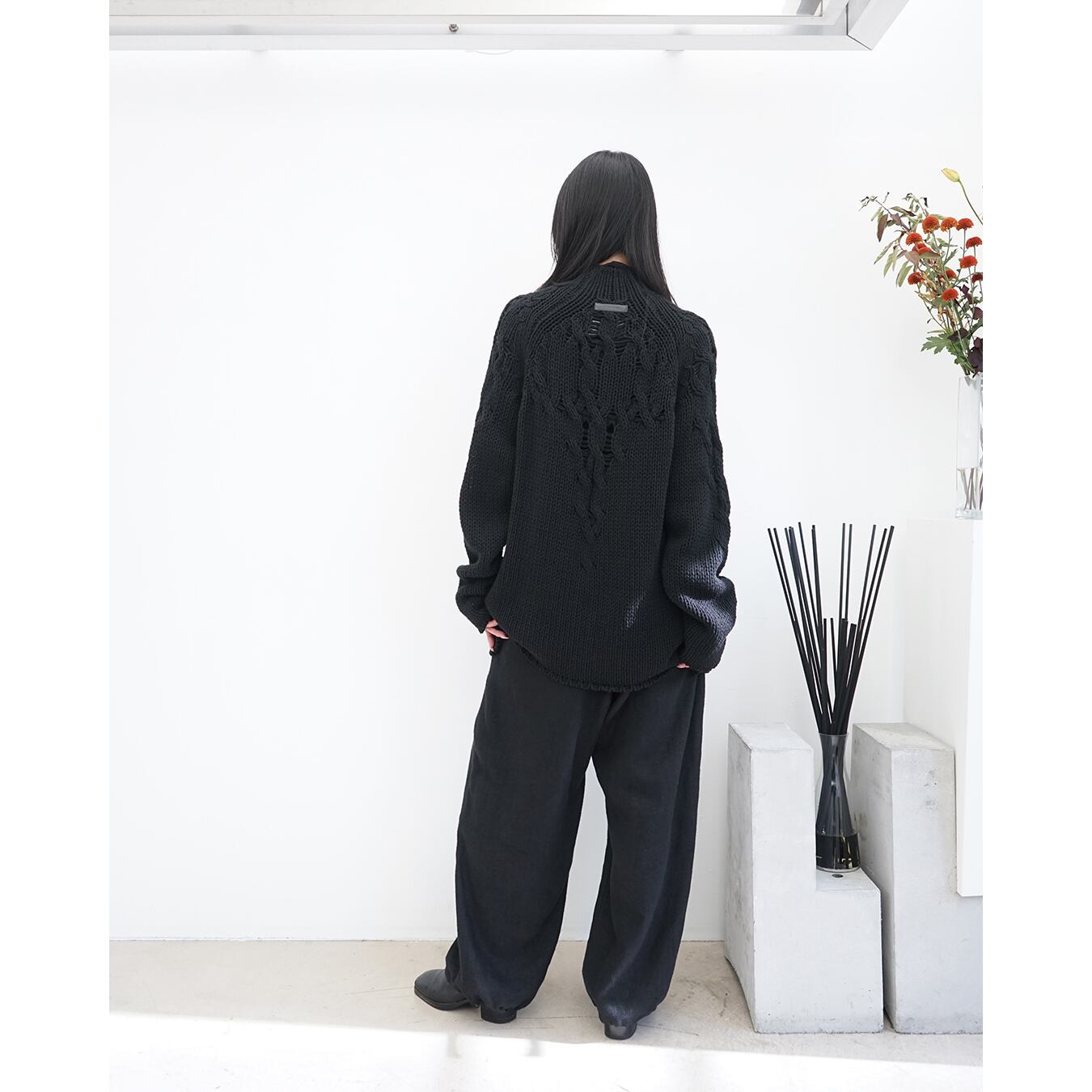 Professor.E ](プロフェッサーイー) 25FW-PE-KT-06 Knit Cardigan