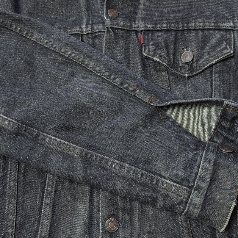 80s Levi's 70506-0259 Black Denim Jacket (40) | Wonder Wear 80s Levi's 70506-0259 Black Denim Jacket (40) | Wonder Wear