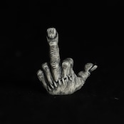 FXXK! HANDSIGN VALVE CAP /Stone
