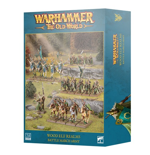 【追加発注分】ウッドエルフ・レルム：バトルマーチアーミー	WOOD ELF REALMS: BATTLE MARCH ARMY