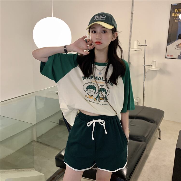 カップルイラストtシャツ 韓国レディースファッション通販 Krex ケーレックス
