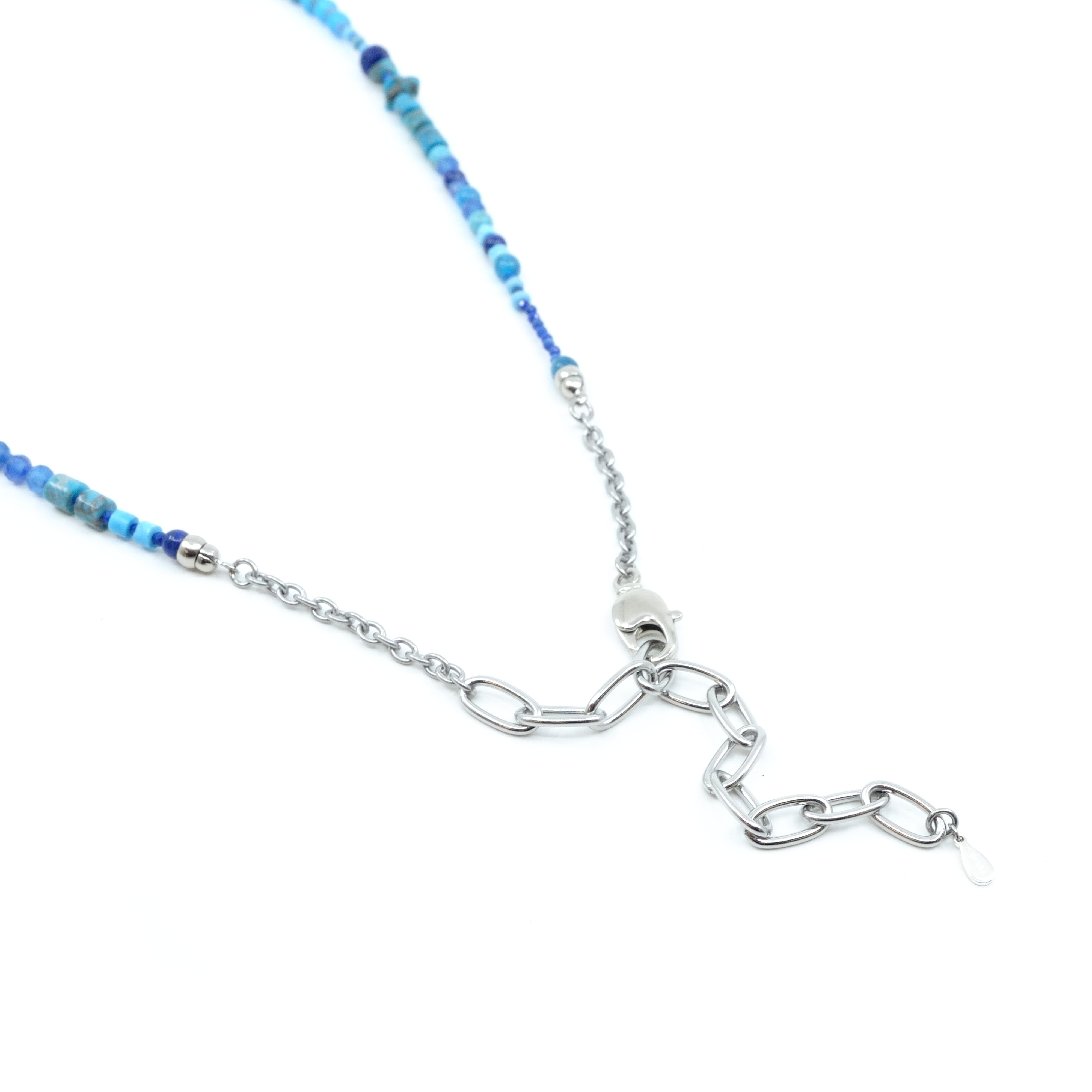 gunda<ガンダ>VEIN NECKLACE/Blue [ヴェイン ネックレス/ブルー