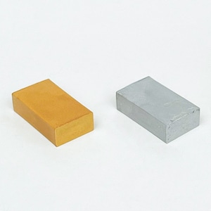 みつろうブロッククレヨン単色 金 銀