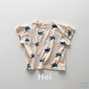 «sold out»«Hei» シャークカットソー