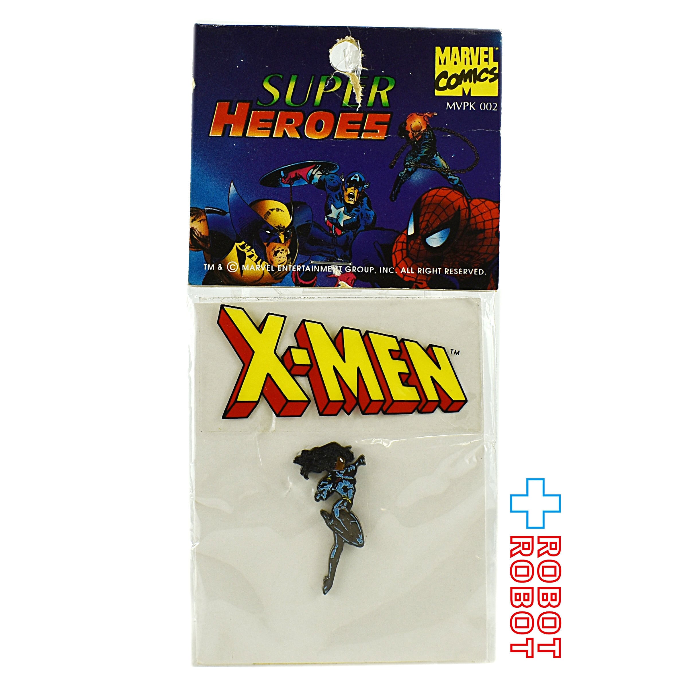 マーベルスーパーヒーローズ X-MEN ストーム ピンズ ピンバッジ 未開封