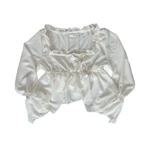 [as”on] as”on Amira blouse (Ivory) 正規品 韓国ブランド 韓国通販 韓国代行 韓国ファッション ブラウス