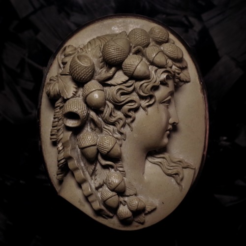 アンティーク（推定19世紀中期）「全知の巫女」