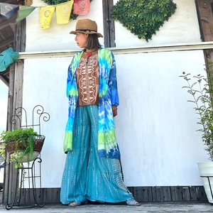 ぐるぐるタイダイカーディガン