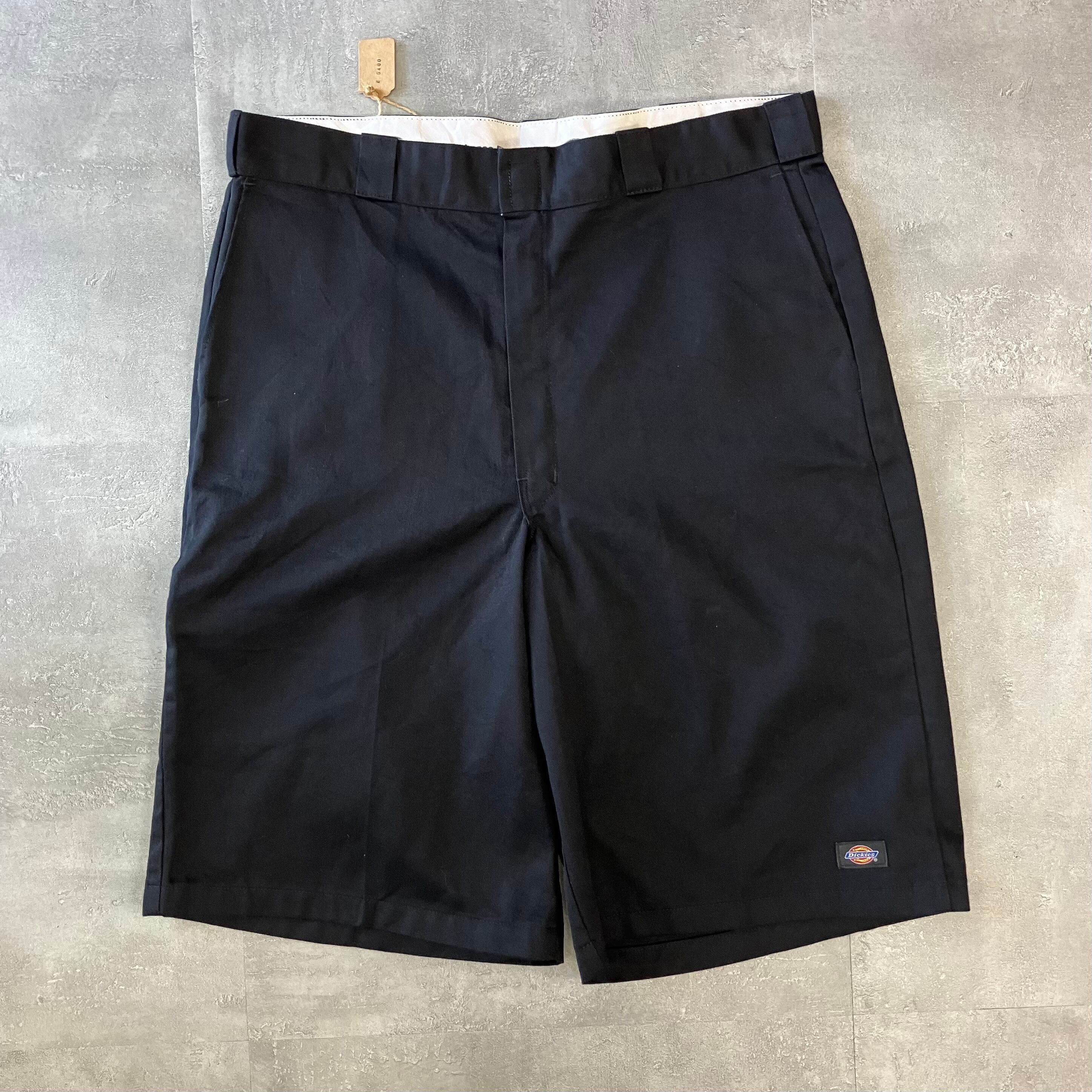 《実寸w38》Dickies ディッキーズ ハーフパンツ ショーツ ブラック No.3069