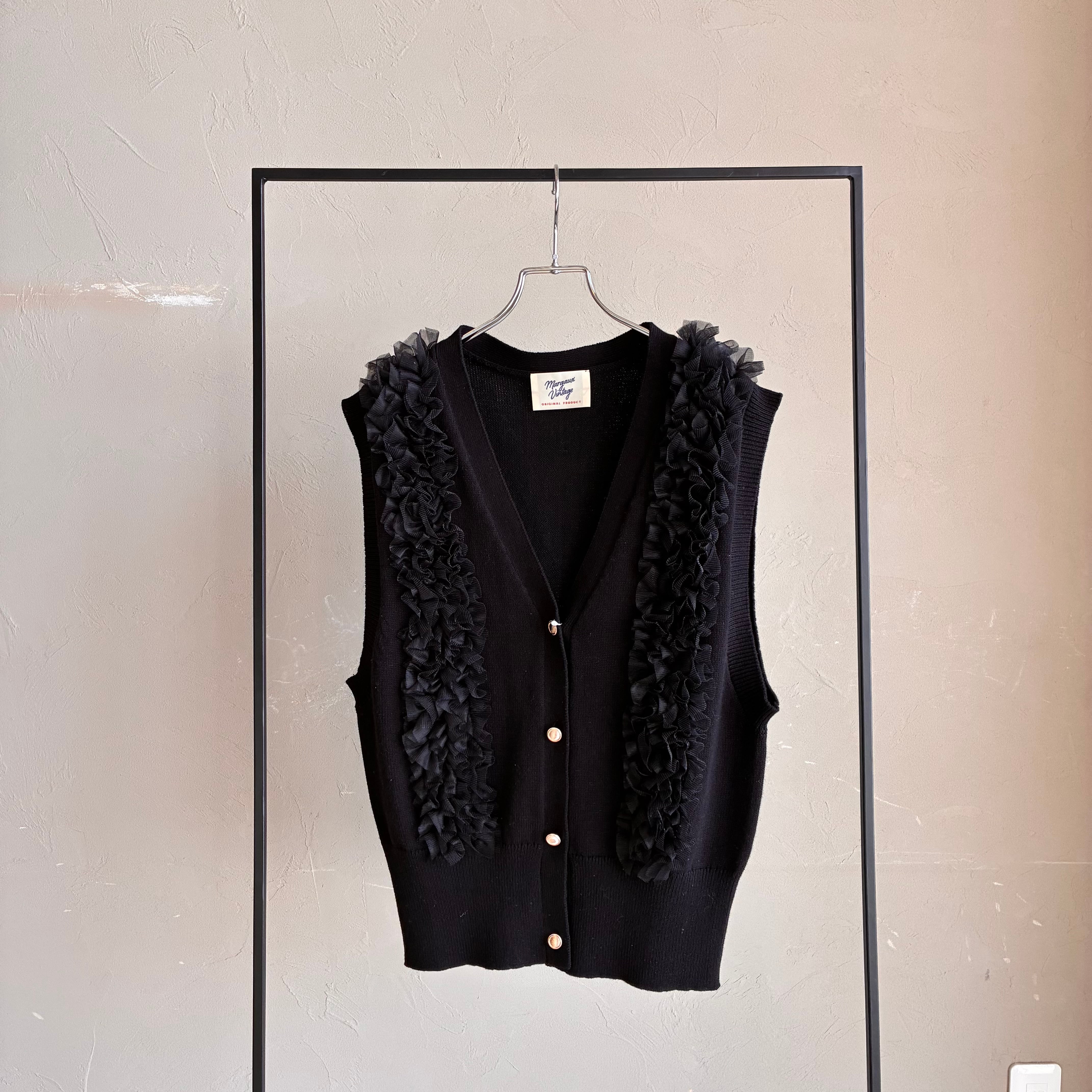 MARGAUX VINTAGE 】チュールフリルベスト | valance 福井｜レディース