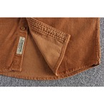 Corduroy Long Sleeve Shirt ◇5color H0011