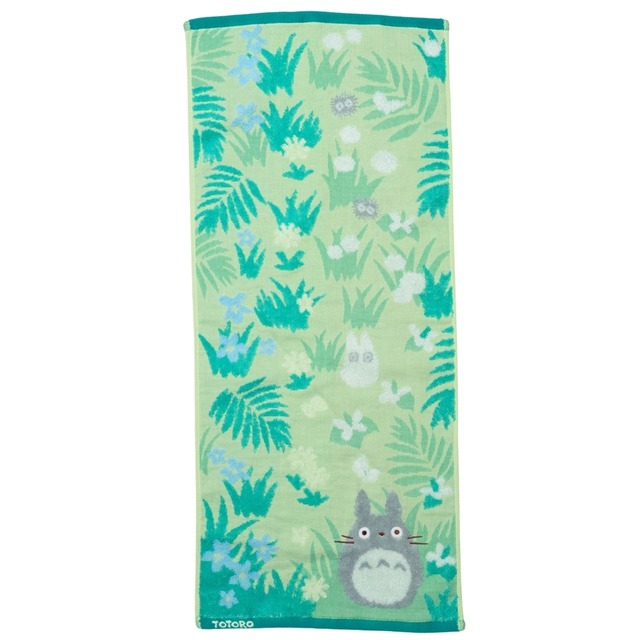 となりのトトロ　フェイスタオル　森のちょうちょ（2103）