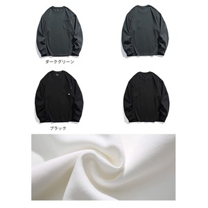 ★SIMPLE DESIGN ROUND NECK SWEATER　　　A0755