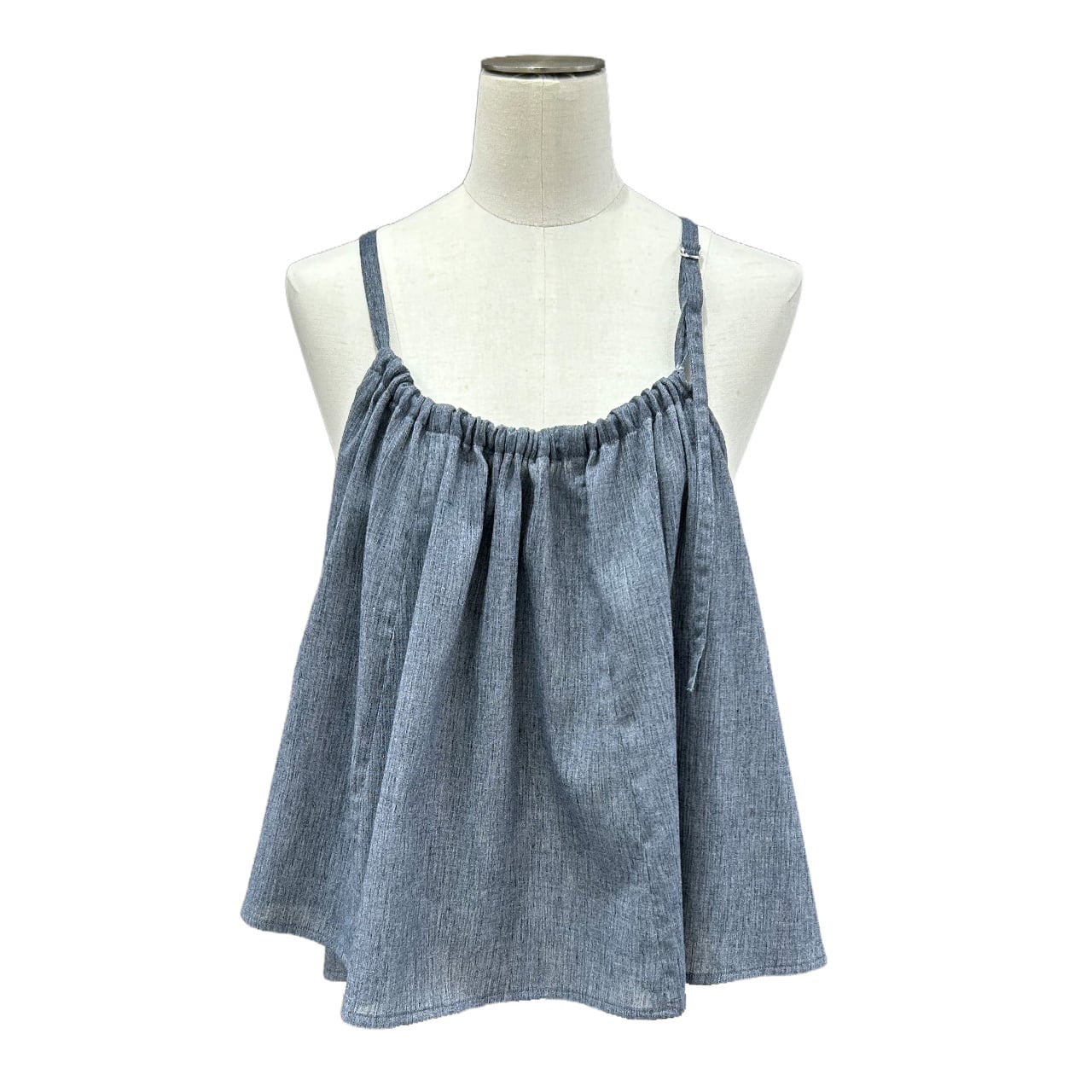 SALE【ayane】リネン混スラブフレアビスチェ 836606 アヤン | red earth