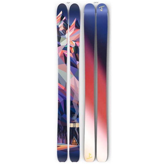 【取寄せ】J skis - エスカレーター「アルペングロウ」Elyse Dodge x Jコラボ限定版スキー【特典付き】
