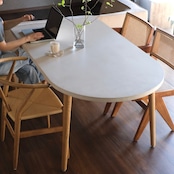 Half Oval Dining table