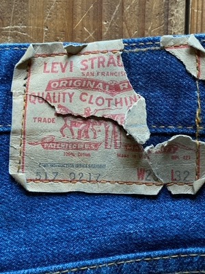 70's Levi's 517 BIG-E デニムパンツ 良雰囲気 表記 (29×32位)