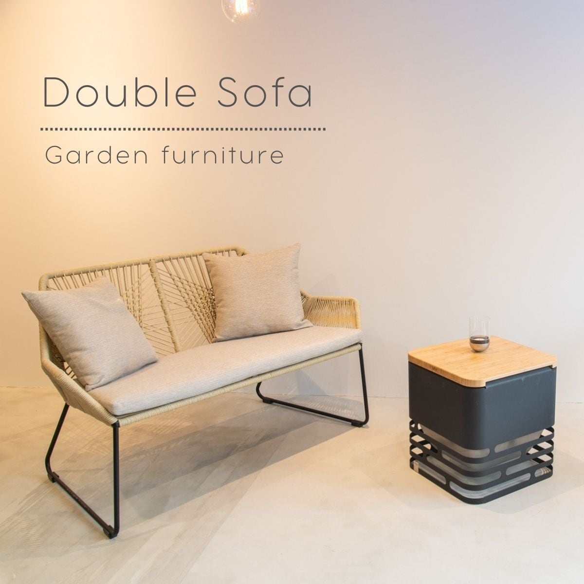 Double Sofa - ソケリ ダブルソファ / ガーデンファニチャー